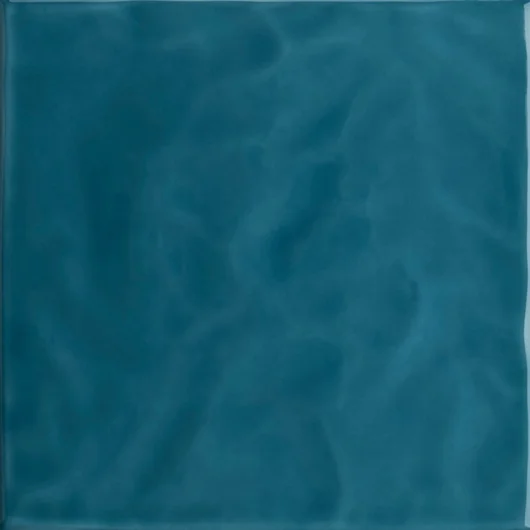 Revestimento Eliane Azul Mar Onda Brilhante 20x20cm Bold