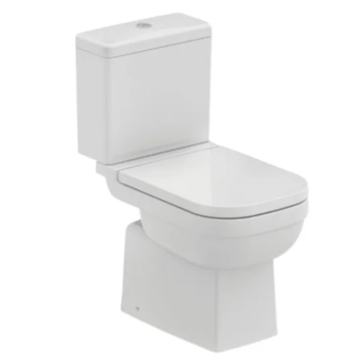 Kit Vaso Sanitário com Caixa Acoplada e Assento Soft-Close Elite Branco