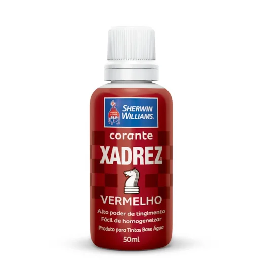 Corante Líquido Xadrez Vermelho Sherwin Williams